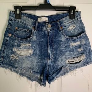 Jean shorts